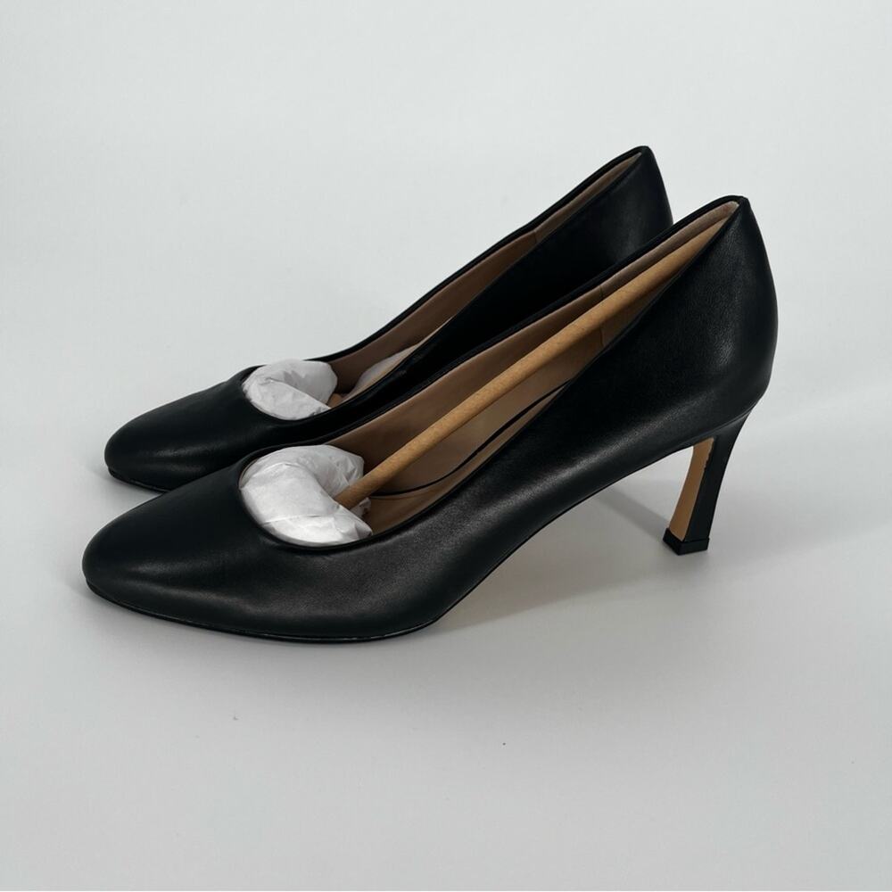 Giani Bernini Verronica Almond Toe Pump heels black beauty - 7 - Picture 7 of 14
